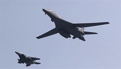 Americké bombardéry přeletěly nad Jižní Koreou. Reagovaly na jaderný test KLDR