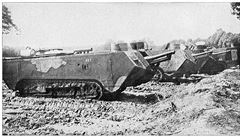 Bitva na Somm: tank St. Chamond.