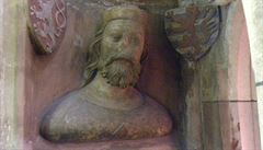 Jan Lucemburský, busta z katedrály sv. Víta na Praském hrad.