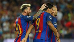 Barcelona pejela Celtic 7:0, Messi dal hattrick. Arsenal bez echa vydel bod