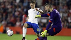 Martin Frýdek si koleno poranil na reprezentaním tréninku bez cizího zavinní.