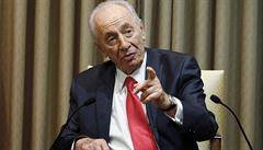 Izraelský exprezident Šimon Peres