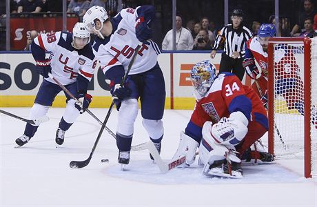 Svtový pohár - esko vs. USA (Patrik Kane)