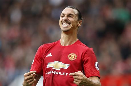 Manchester United vs. Leicester (spokojen Zlatan Ibrahimovi).