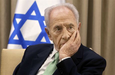 Bývalý izraelský prezident imon Peres.