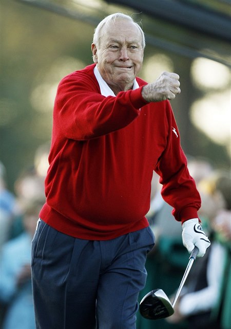 Arnold Palmer na snímku z roku 2011.