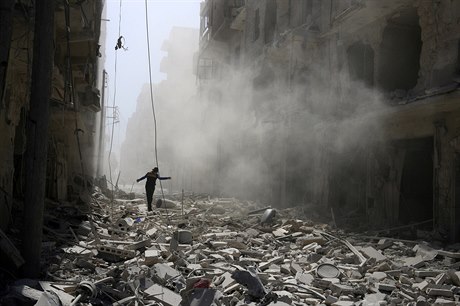 Aleppo je opt terem masivních útok.