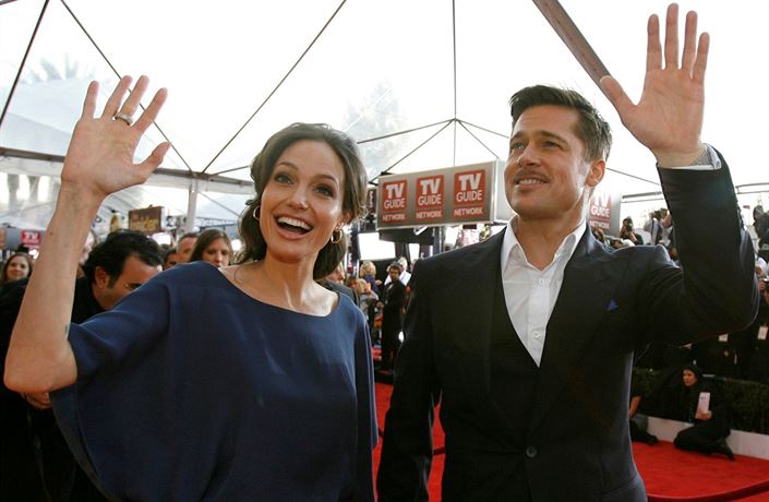 Brad Pitt a Angelina Jolie - Brangelina