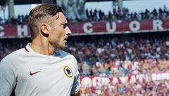Legenda AS ím Francesco Totti.