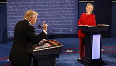 Debata Trumpa a Clintonov lmala rekordy. Sledovalo ji 81,4 milionu divk