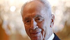 Nkdejí izraelský prezident imon Peres na konferenci v Otaw.