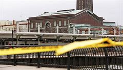 Vlakové nádraí Hoboken v New Jersey