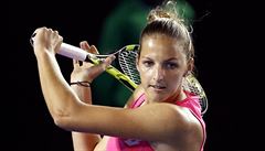 Kristna Plkov vyhrla sv prvn tvrtfinle na WTA. V duelu naszela dvanct es