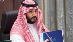 Mohamed bin Salmán, syn saúdskoarabského krále, zástupce korunního prince a...