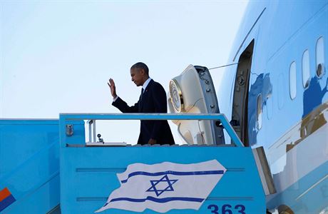 Barack Obama dorazil do Jeruzaléma na smutení ceremonii.