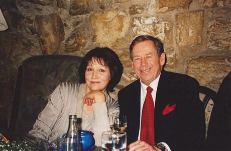 Václav Havel a Marta Kubiová