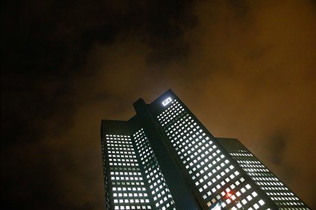 Centrála Deutsche Bank ve Frankfurtu