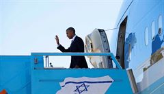 Barack Obama dorazil do Jeruzaléma na smutení ceremonii.