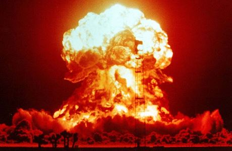Jaderný výbuch (ilustraní snímek).