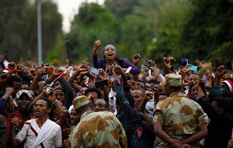 Nepokoje oromských obyvatel v Etiopii.