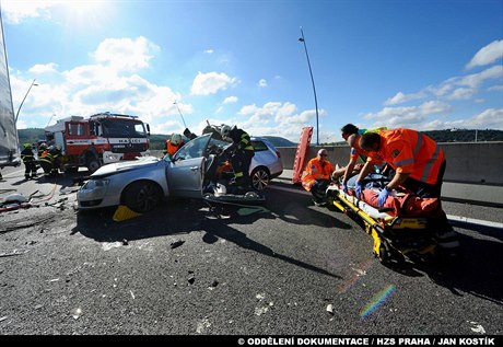 Dopravní nehoda - ilustraní foto.