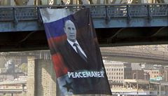 Rusk prezident Putin slav narozeniny. Kyjev pn neposlal