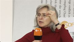 Zavražděná novinářka Anna Politkovská v jednom z posledních rozhovorů. | na serveru Lidovky.cz | aktuální zprávy