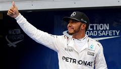 Hamilton je zpt, vyhrl kvalifikaci F1 v Malajsii