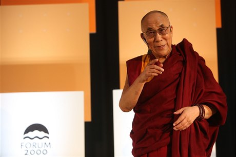 Stovky lidí zavítaly na přednášku tibetského duchovní vůdce dalajlamy do...