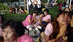 Thajci oplakávají smrt nejdéle vládnoucího panovníka souasnosti