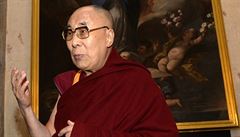 Tibetským duchovním vdcem dalajlamou bhem schzky s Danielem Hermanem