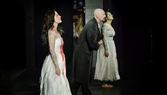 Béla Bartók: Modrovous�v hrad, Arnold Schönberg: O�ekávání - premiéra. Zleva...