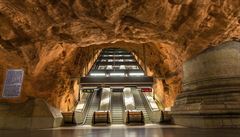 Stanice metra ve Stockholmu