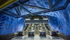Stanice metra ve Stockholmu