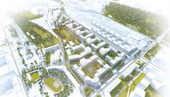 Obří developerský projekt na Žižkově počítá s 2600 byty. Slibuje školku a park