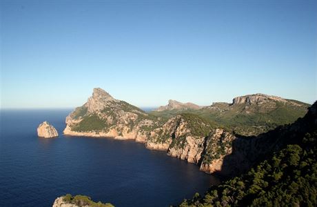 Mallorca - dechberouc vhled na Cap de Formentor