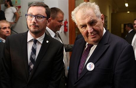 Ji Ovek a Milo Zeman, nerozlun dvojice.