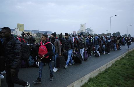 Migranti v Evrop (ilustraní foto).