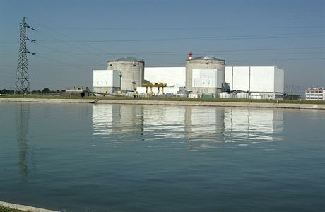Nejstarí jaderná elektrárna ve Francii Fessenheim.