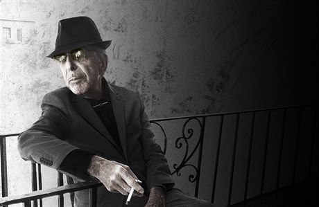 Leonard Cohen - fotografie z obalu alba You Want It Darker