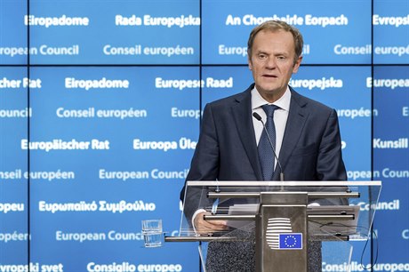 Pedseda unijních schzek Donald Tusk.