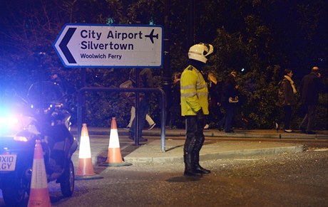 Policie u letit London City