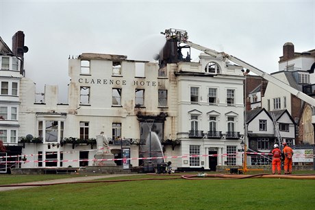 Royal Clarence Hotel byl nejstarím hotelem v Anglii.