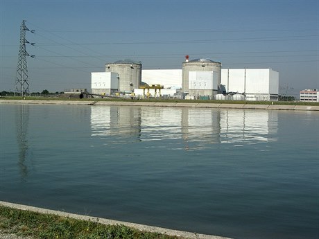 Nejstarší jaderná elektrárna ve Francii Fessenheim.
