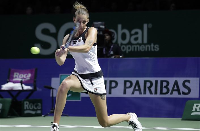 Karolína Plíková na Turnaji mistry.