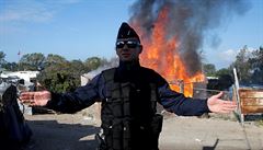Likvidace tábora v Calais