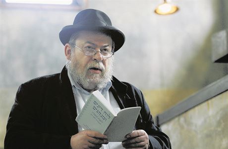 Vrchní zemský rabín Karol Efraim  Sidon.