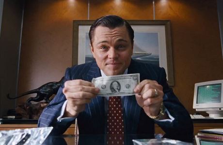 Leonardo di Caprio sehrál hlavní roli ve snímku Vlk z Wall Street.