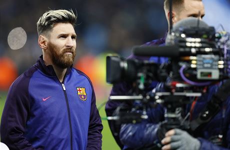 Lionel Messi dal rozhovor pro televizi a za nkolik minut otevel skre zpasu...