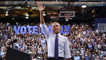 Prezident Barack Obama mv podporovatelm demokrat v Miami. Ve tvrtek 3....